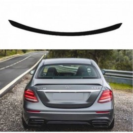 Mercedes W213 E63 Style Plastik 2016-2019 PİANO BLACK Spoiler